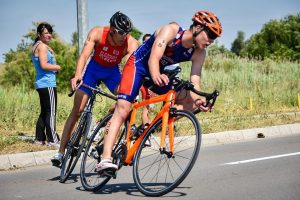 Grgorinić i Elezović na biciklu