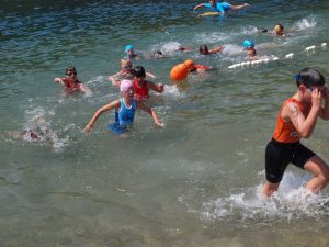 PH akvatlon Preluk 2016 izlazak iz vode